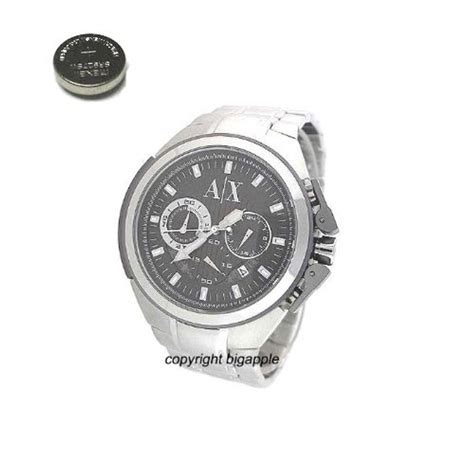 armani exchange watch battery|armani exchange ax1039.